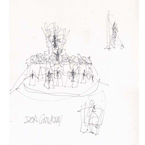 Frank Gehry’s sketches for “Don Giovanni” at Walt Disney Concert&nbsp;Hall