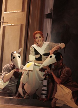 Kate Lindsey and two opera rats