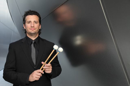 Joseph Pereira outside Walt Disney Concert Hall