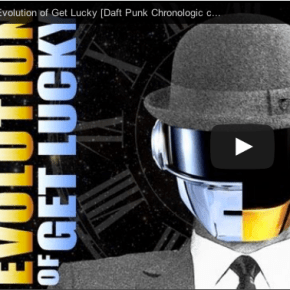 And now for something completely different:  a chronological cover of Daft Punk’s “Get&nbsp;Lucky”