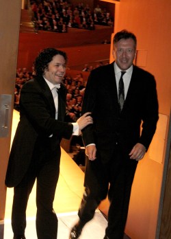 Gustavo Dudamel & Thomas Ades:  Los Angeles Philharmonic's Walt Disney Concert Hall 10th Anniversary Celebration - Backstage & Gala