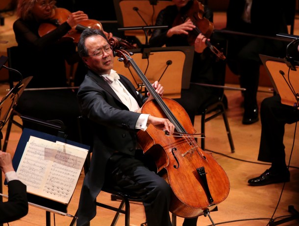 Yo-Yo Ma:  Los Angeles Philharmonic Association 10th Anniversary Opening Night Gala at the Walt Disney Concert Hall