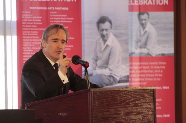 James Conlon discussing Benjamin Britten