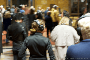 Invisible Cities - the crowd in Union Station (photo by CK Dexter Haven)