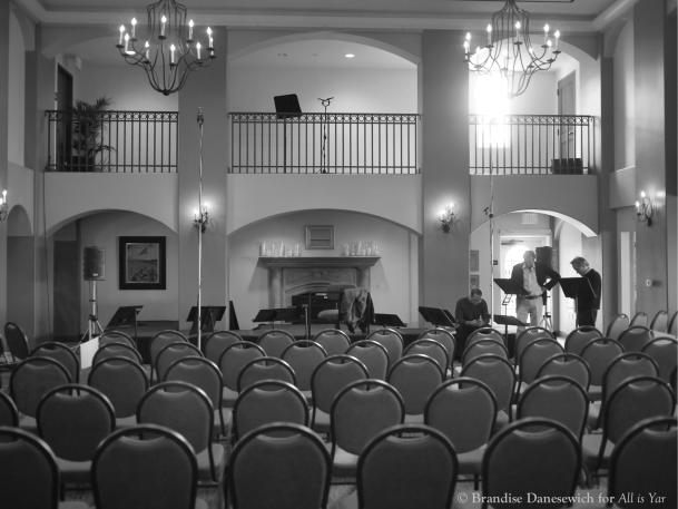 Chris Allen-Ignazio Terrasi-James Conlon before rehearsal