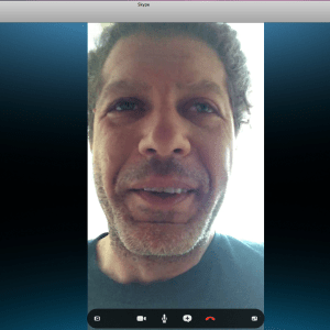 Skyping with Ben Jaffe