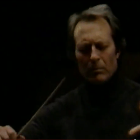 VIDEO:  Carlo Maria Giulini rehearsing the LA Phil in Beethoven’s 9th&nbsp;Symphony