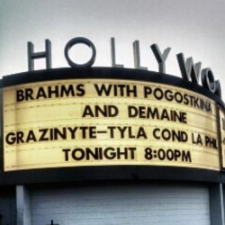 Hollywood Bowl marquee (photo by CK Dexter Haven)