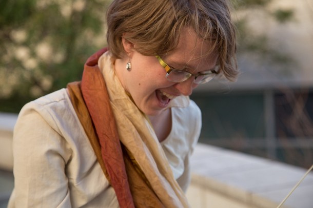 Mirga Grazinyte-Tyla in February 2013 (photo by Martin Chalifour)