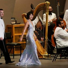 Yuja Wang dazzles in Hollywood Bowl classical season opener with Bringuier, LA&nbsp;Phil