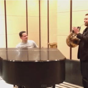 Video:  Andrew Bain and Eugene Izotov jazz up&nbsp;Strauss