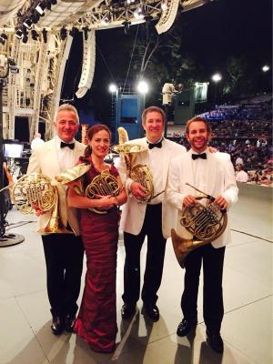 Tim Jones, Sarah Willis, Stefan Dohr, and Andrew Bain