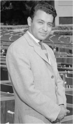 Zubin Mehta at the Hollywood Bowl in 1961 (photo by Otto Rothschild)