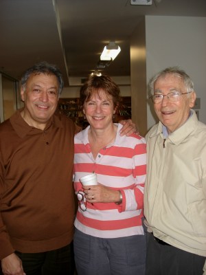 Zubin Mehta + Michele Zukovsky + Kalman Bloch