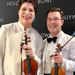 REVIEW: violinists Augustin Hadelich and Nathan Cole impress with LA Phil at Hollywood&nbsp;Bowl